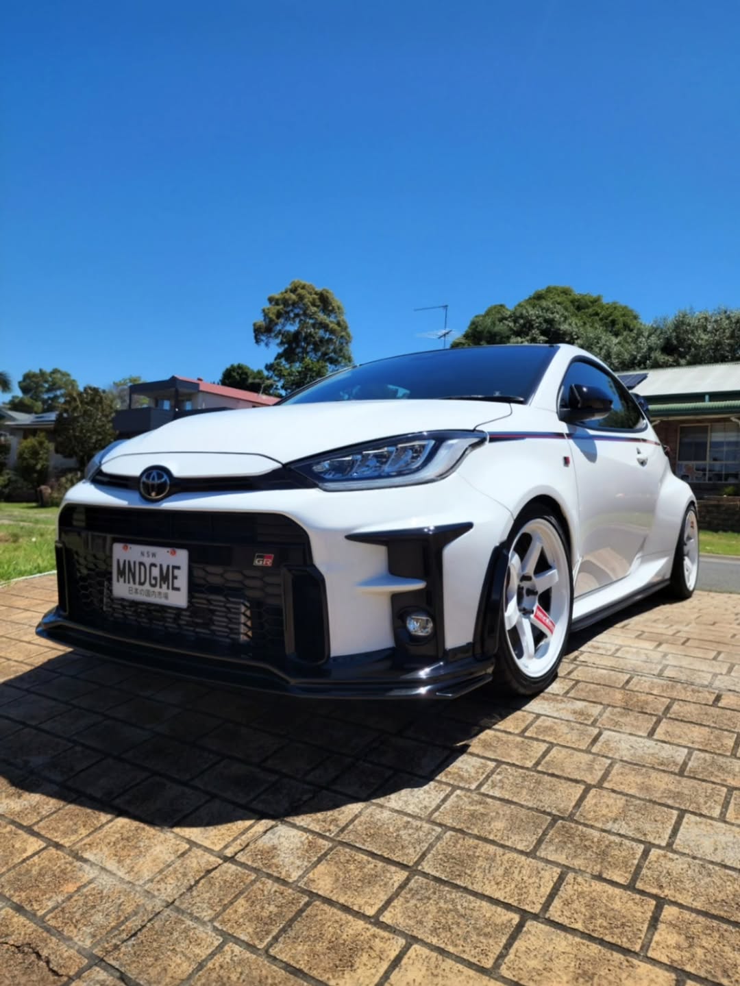 Ceramic coated Toyota GR Yaris after paint correction